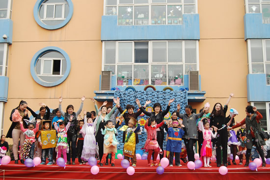 徐州空军蓝天幼儿园举行绿色体育活动周