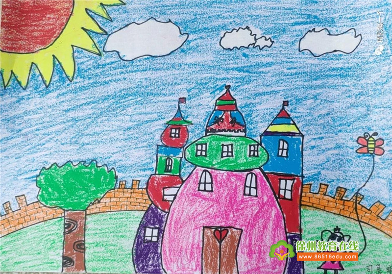 赞吧|【民主实验小学】第二届"童真里的色彩"儿童画创作大赛一年级